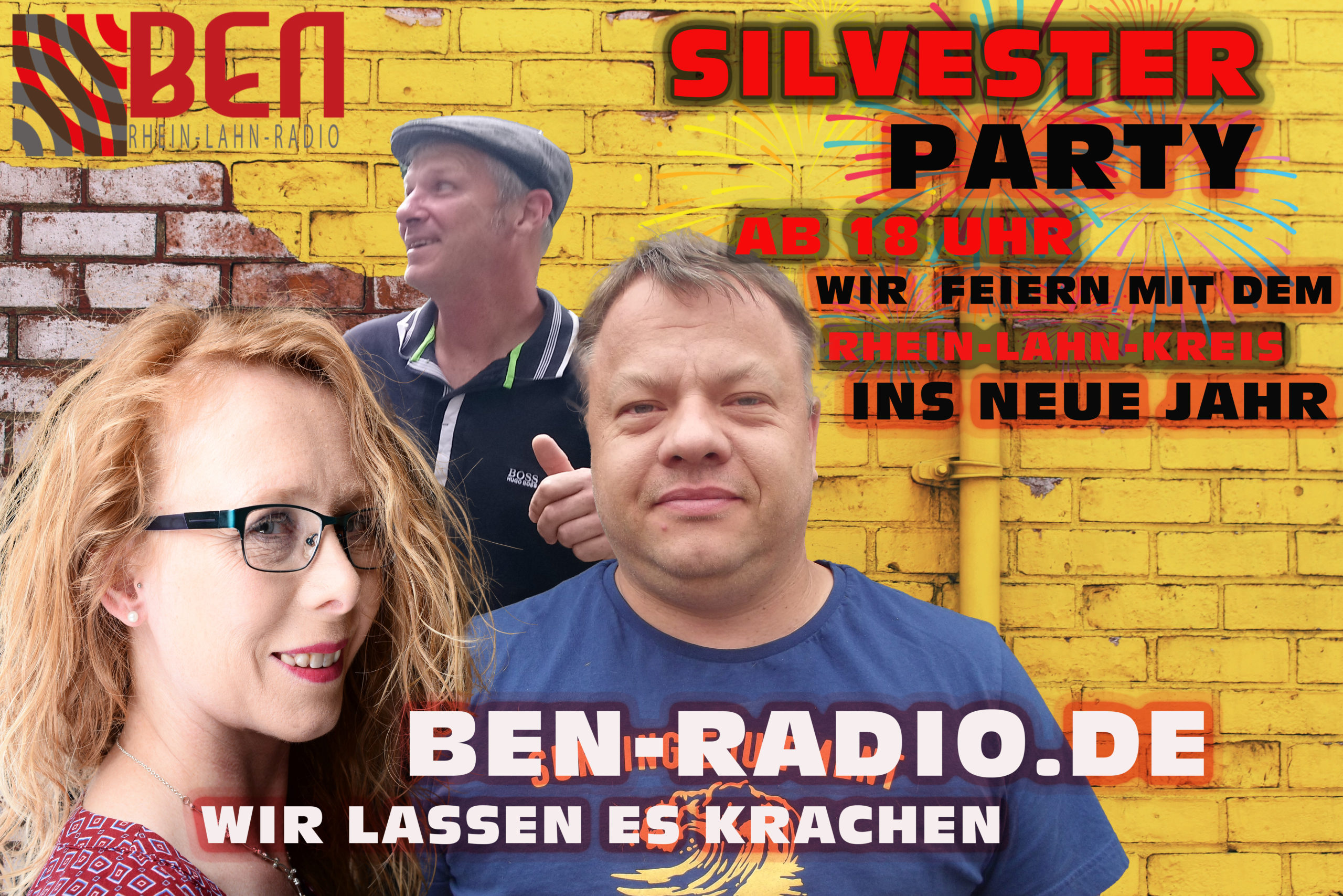 Silvesterparty für den Rhein-Lahn-Kreis im ben-radio.de