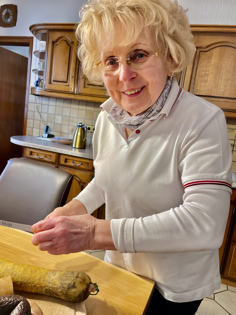 Gisela van Vugt ist das Herz und die Seele  des über 140 Jahre existierenden Handwerksbetriebs in Schönborn.
