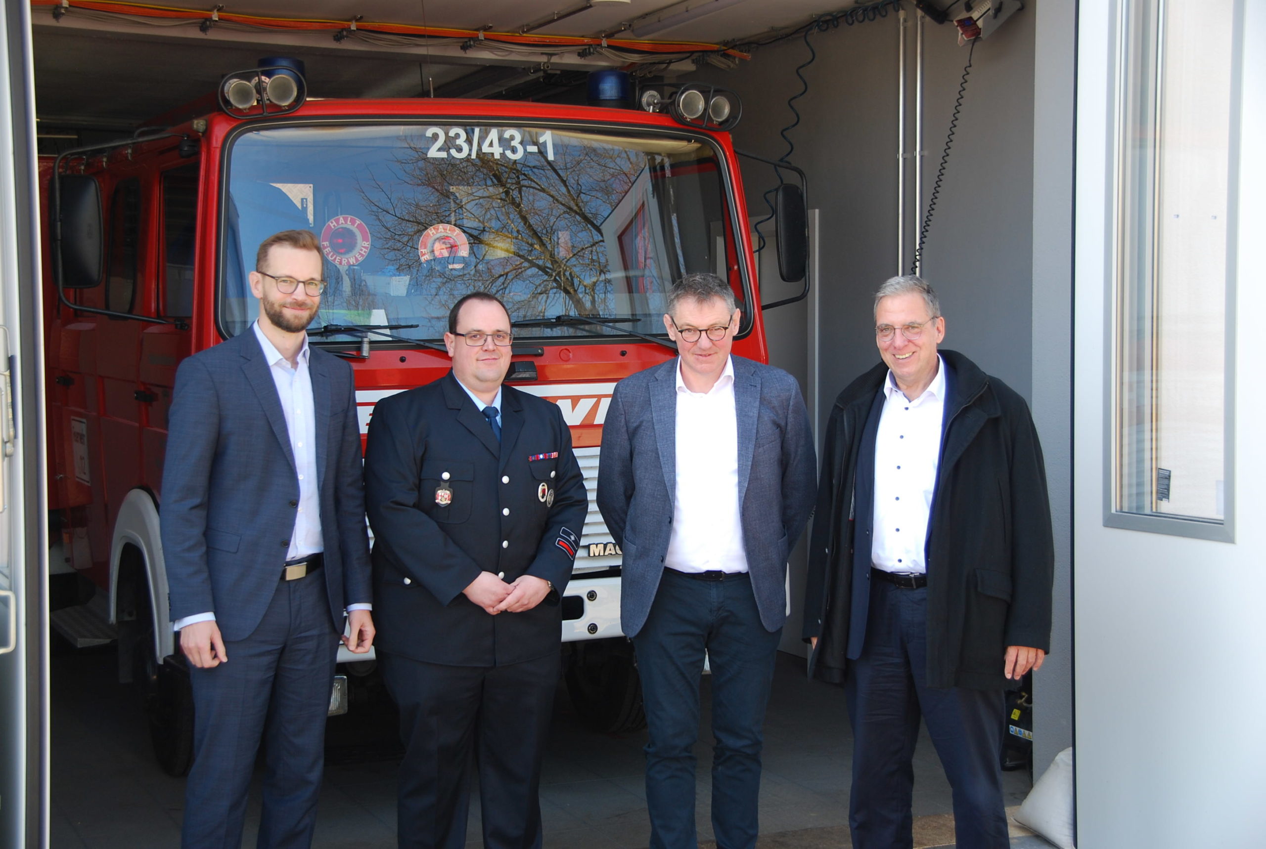 Freiwillige Feuerwehr Görgeshausen freut sich über neues Gerätehaus