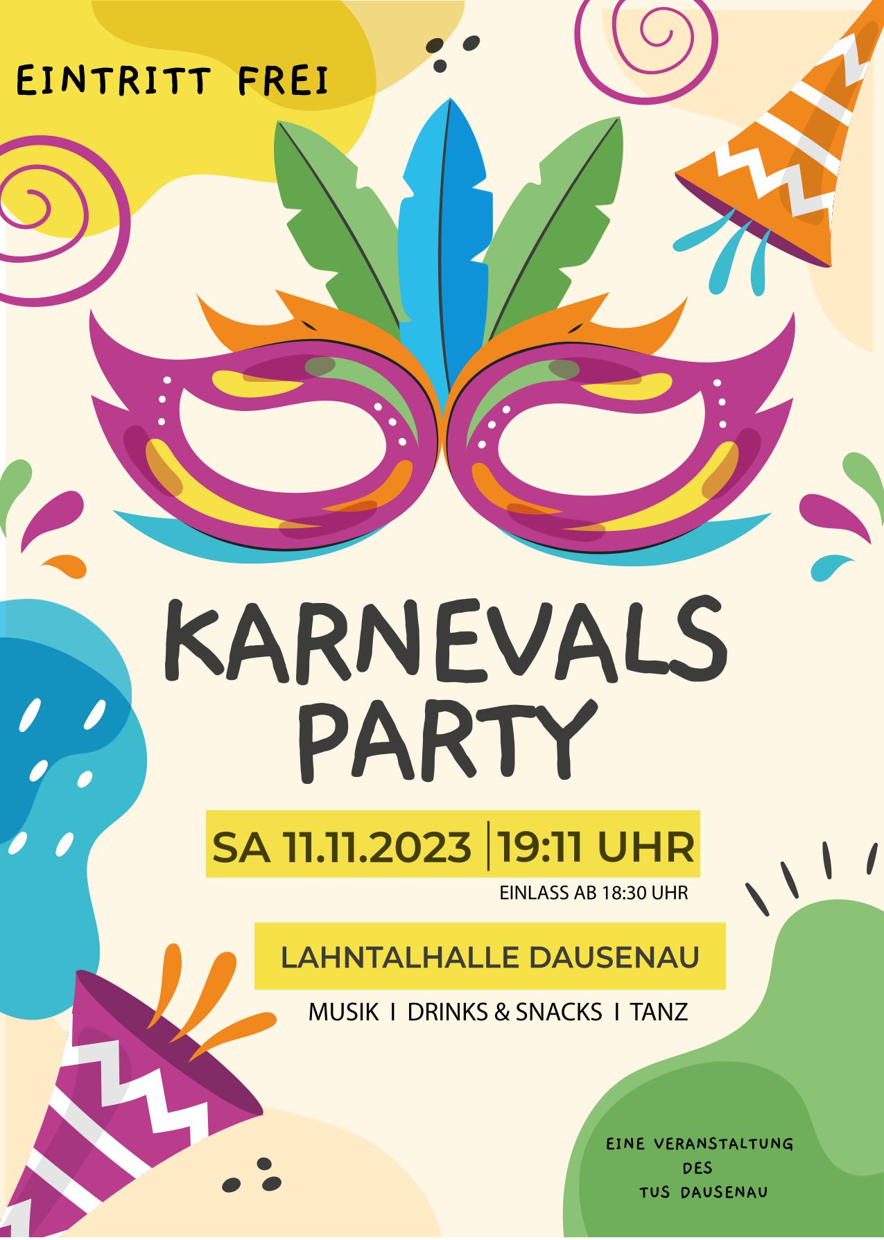 Karneval Eröffnung in Dausenau