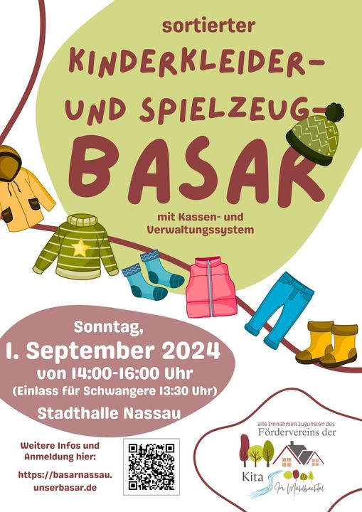 Kinderkleider- und Spielzeugbasar in Nassau