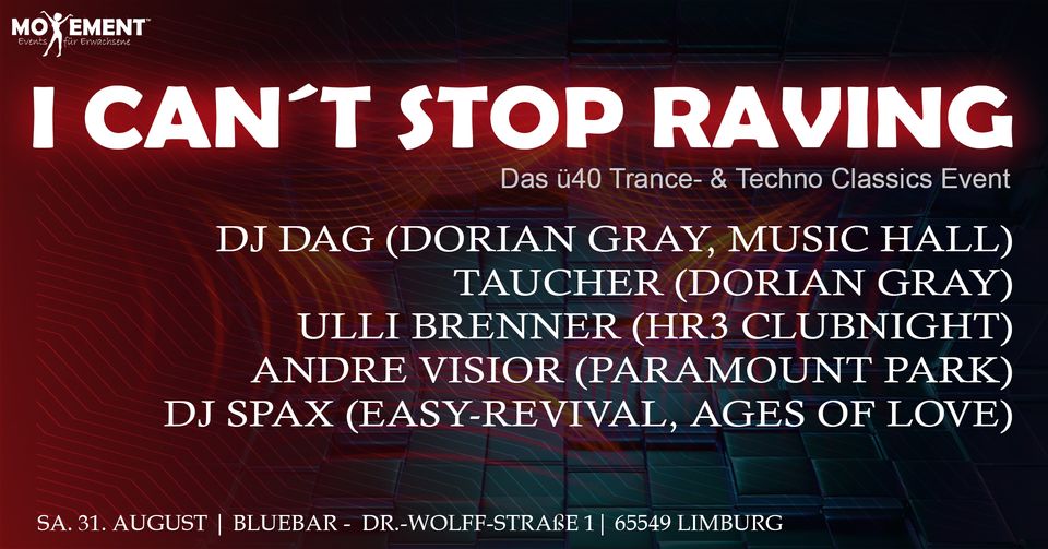 I can´t stop raving - Party in Limburg